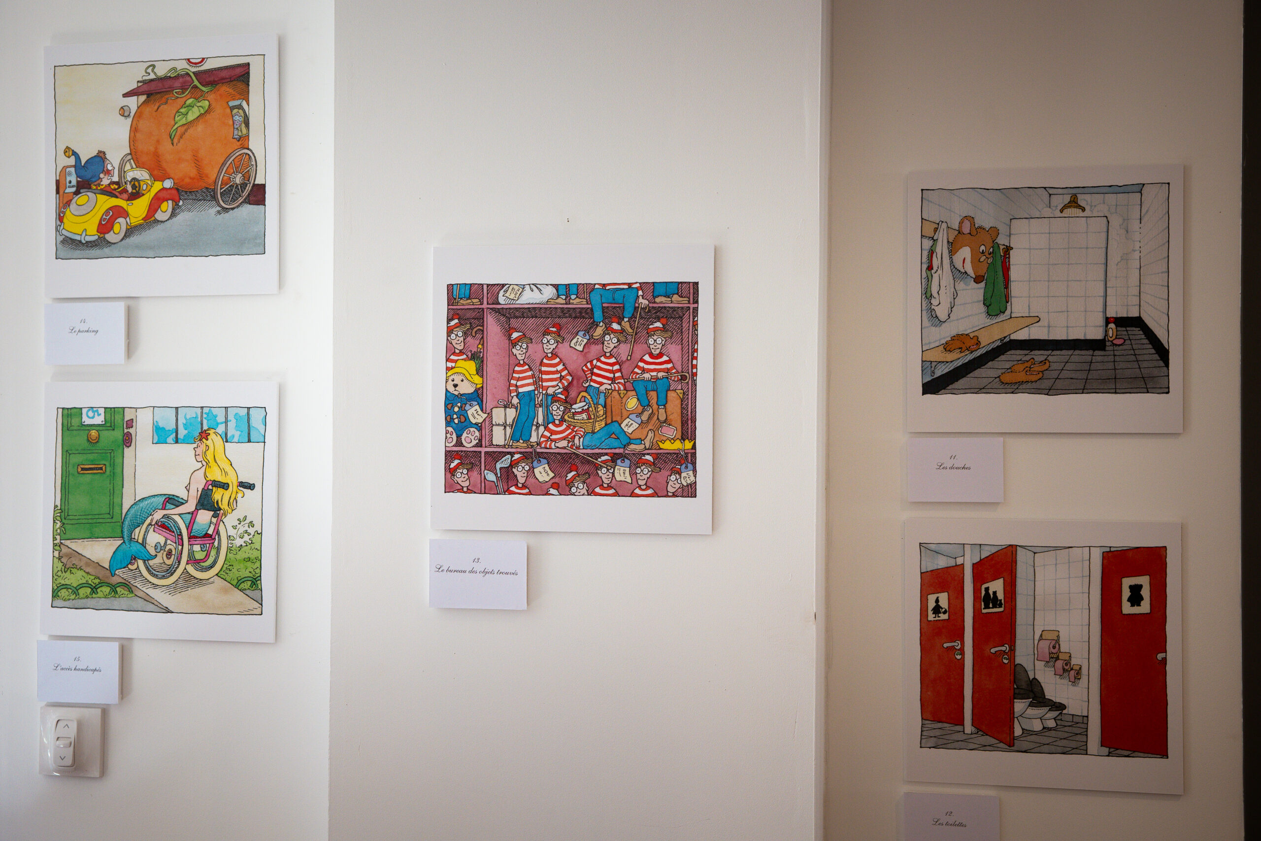 Exposition Les coulisses du livre jeunesse ©Kalimba