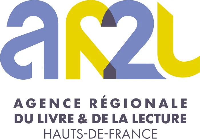 Perluette - logo AR2L bicolore Logo AR2L (Agence Régionale du Livre et de la Lecture) Hauts de France. Logo minimalsite le A et le 2 sont en bleu marine, le R et le L sont en vert pomme. Le nom de l'agence est marqué en bleu-violet en dessous.