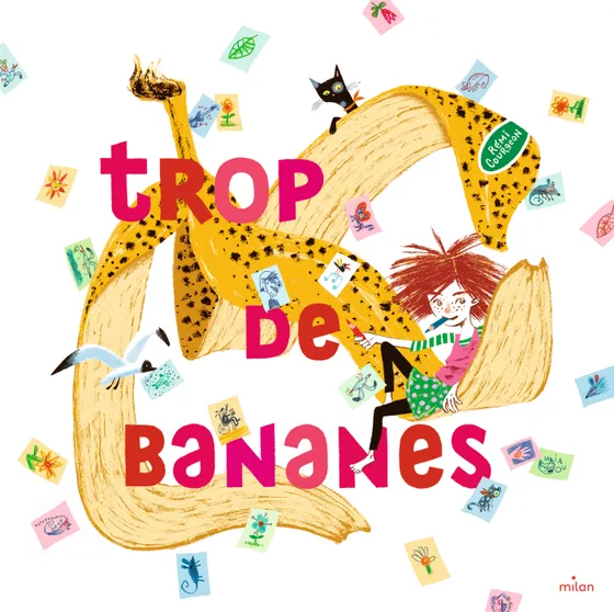 Couverture de l'album jeunesse Trop de bananes de Rémi Courgeon